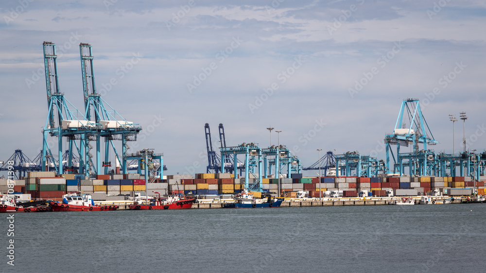 Fototapeta premium Containerhafen