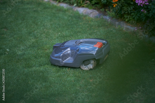 For the elderly, a robot is very useful in the garden
