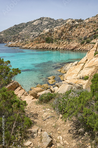 Cala Coticcio Beach, La Madamen, Italy photo