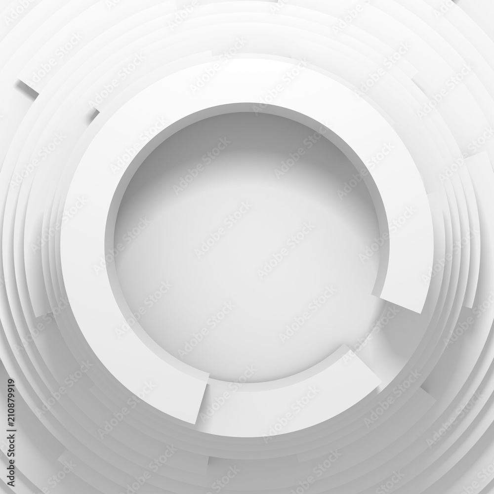 Obraz premium modern abstract geometric mockup minimalistic background