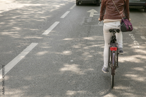 Bicycle ride in Paris 