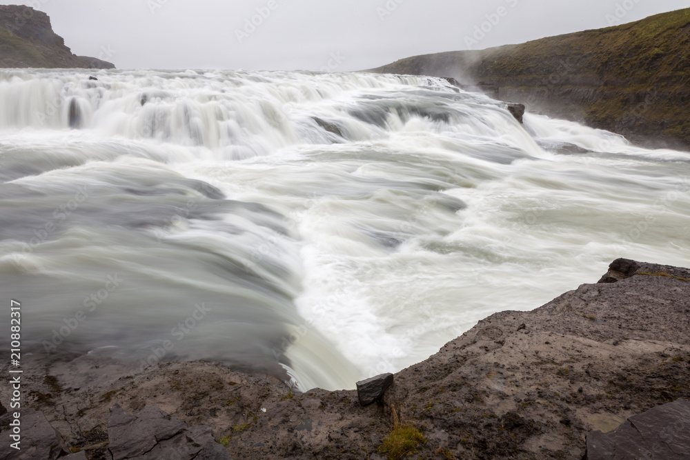 Gullfoss waterfall, Iceland