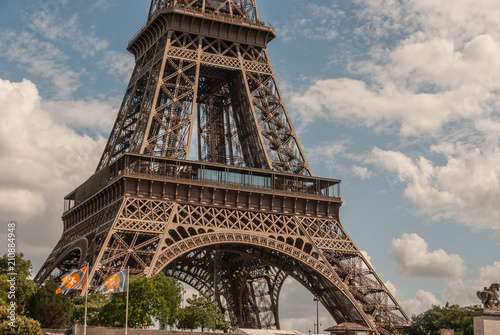 The Eiffel Tower, in Paris