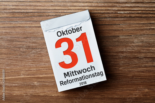 Kalender - Reformationstag
