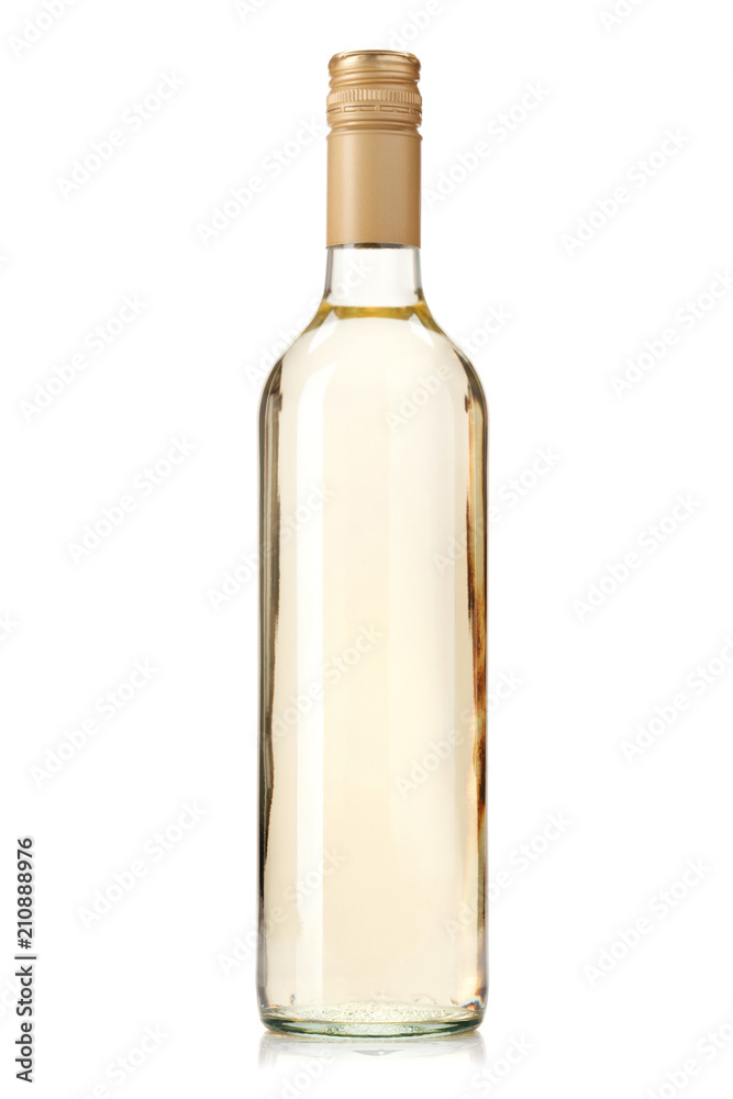 White wine bottle White wine bottle