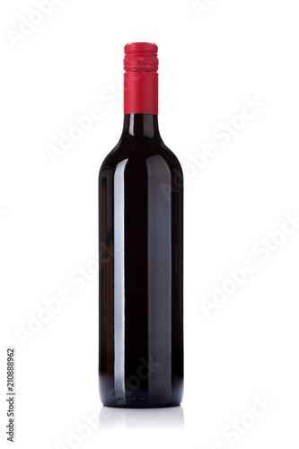 Red wine bottle