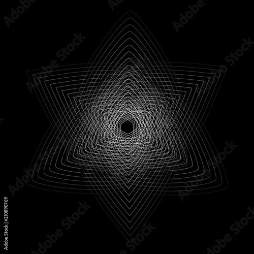 Sacred geometry signs. Set of symbols and elements. Alchemy, religion, philosophy