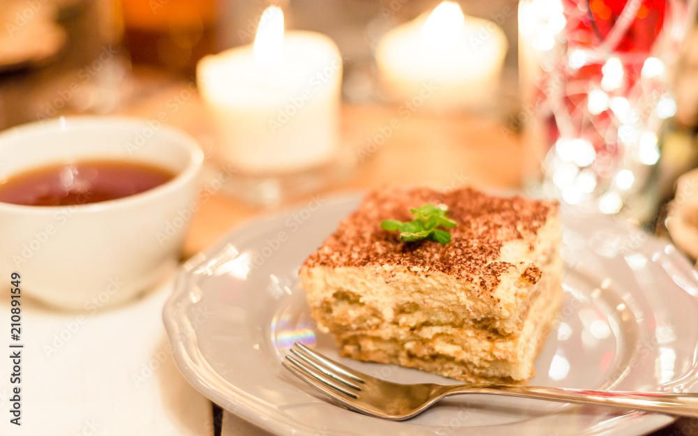 tiramisu by candlelight, romantic date in Italy, tiramisu by candlelight, romantic date in Italy,