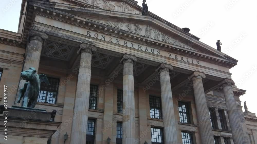 German Concert Hall at Gendarmenmarkt Square in Berlin German Concert Hall at Gendarmenmarkt Square in Berlin