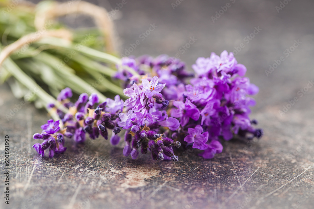 The lavender flowers. The lavender flowers.