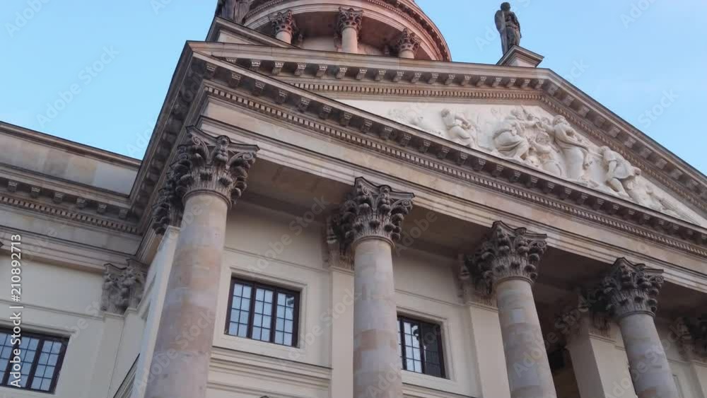 German Cathedral at Gendarmenmarkt Square in Berlin German Cathedral at Gendarmenmarkt Square in Berlin