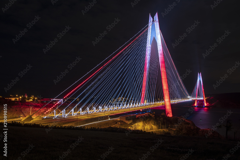 Yavuz Sultan Selim Bridge , latest photos, Istanbul, Turkey