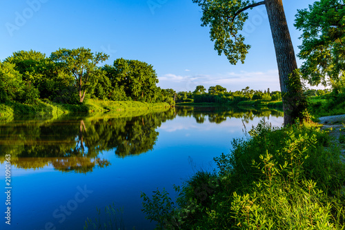 Reflective Red River