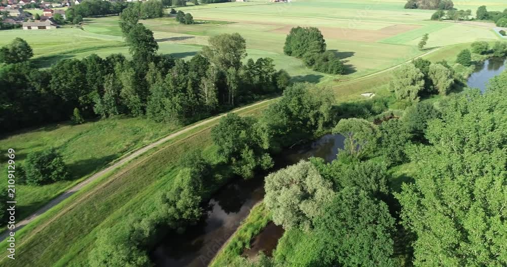 The Swornica river in Czarnow?sy Town i n Poland. It i the river that is on the right side of the Mala Panew river. The Swornica river in Czarnow?sy Town i n Poland. It i the river that is on the right side of the Mala Panew river.