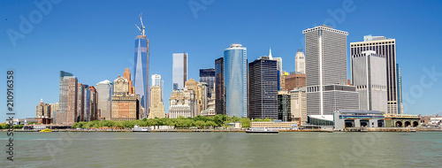 Manhattan skyline, New York City, USA