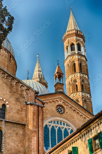 Detail of the Basilica of Saint Anthony in Padua, Italy photo