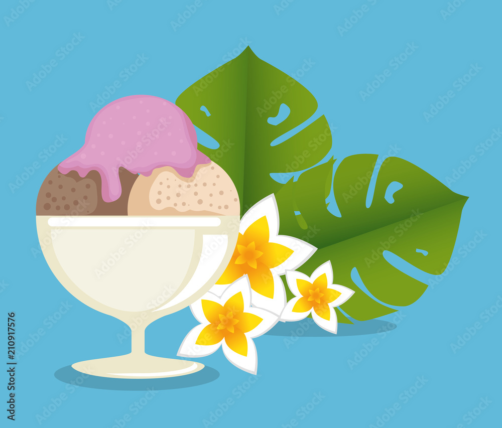 summer holidays set icons vector illustration design