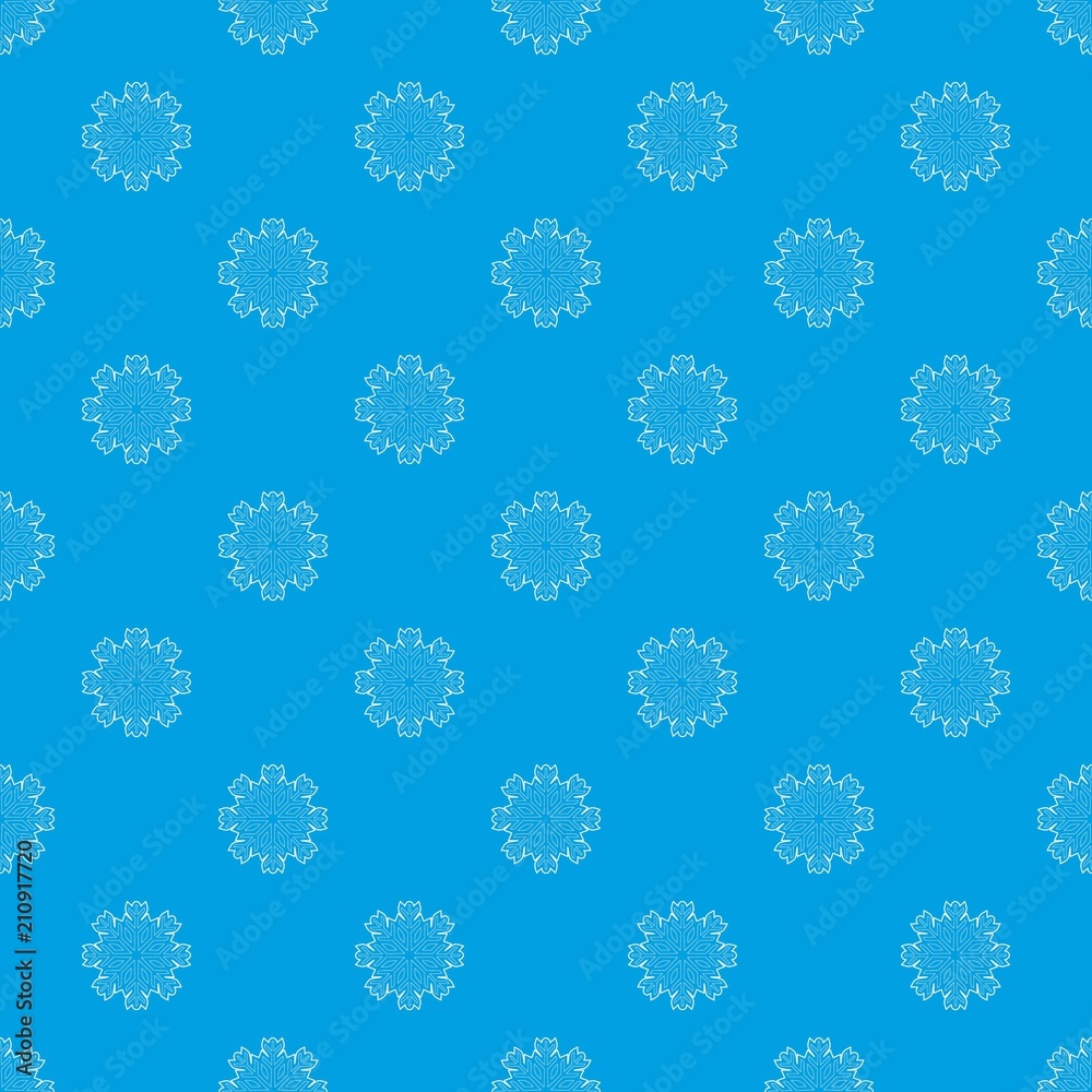 Cold pattern vector seamless blue repeat for any use Cold pattern vector seamless blue repeat for any use