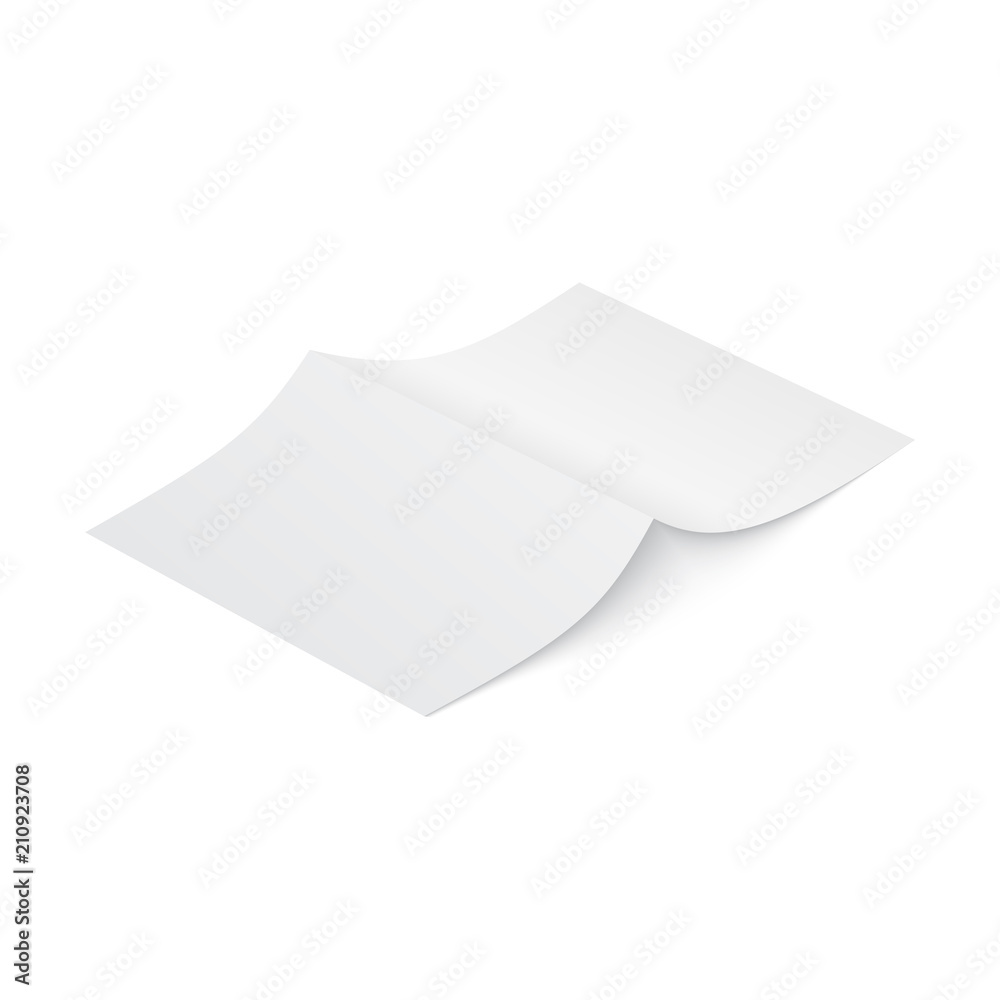 Mock up opened magazine, journal, booklet, postcard, flyer, business card or brochure . Vector Illustration Mock up opened magazine, journal, booklet, postcard, flyer, business card or brochure . Vector Illustration