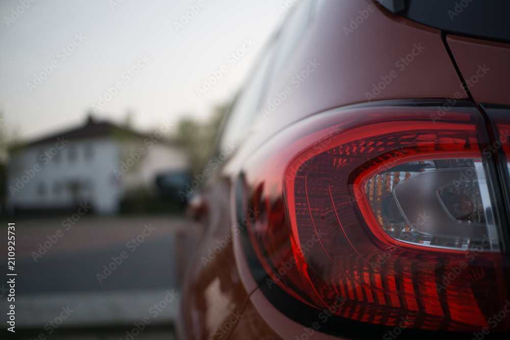 Fototapeta premium Autorücklicht