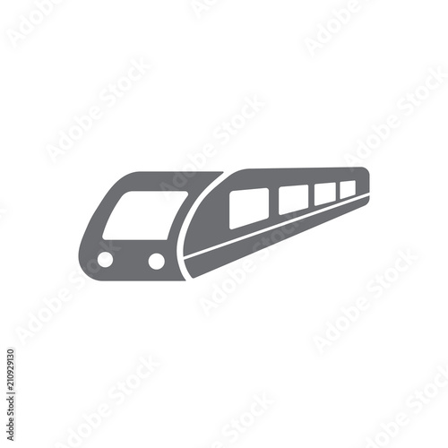 A train icon. Simple element illustration. A train symbol design from Transport collection set. Can be used for web and mobile
