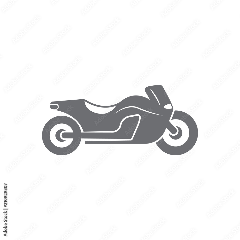 Sport bike icon. Simple element illustration. Sport bike symbol design from Transport collection set. Can be used for web and mobile