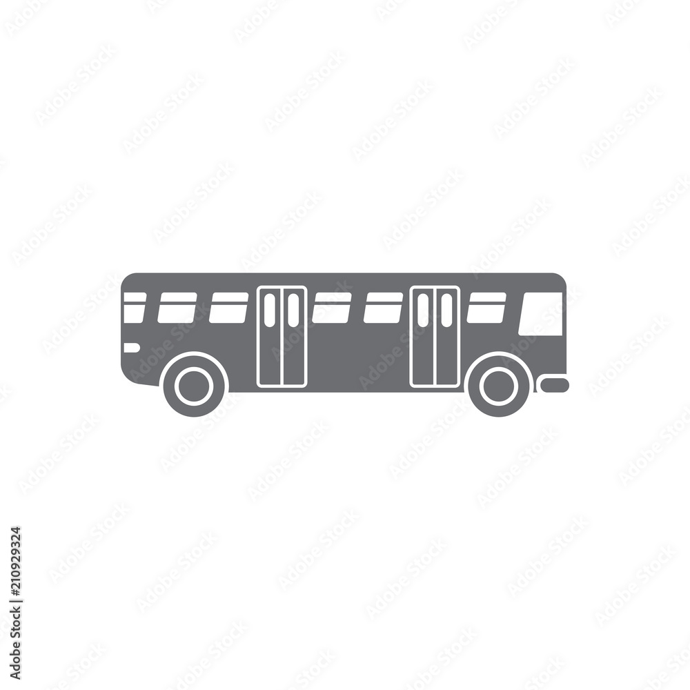 Bus icon. Simple element illustration. Bus symbol design from Transport collection set. Can be used for web and mobile