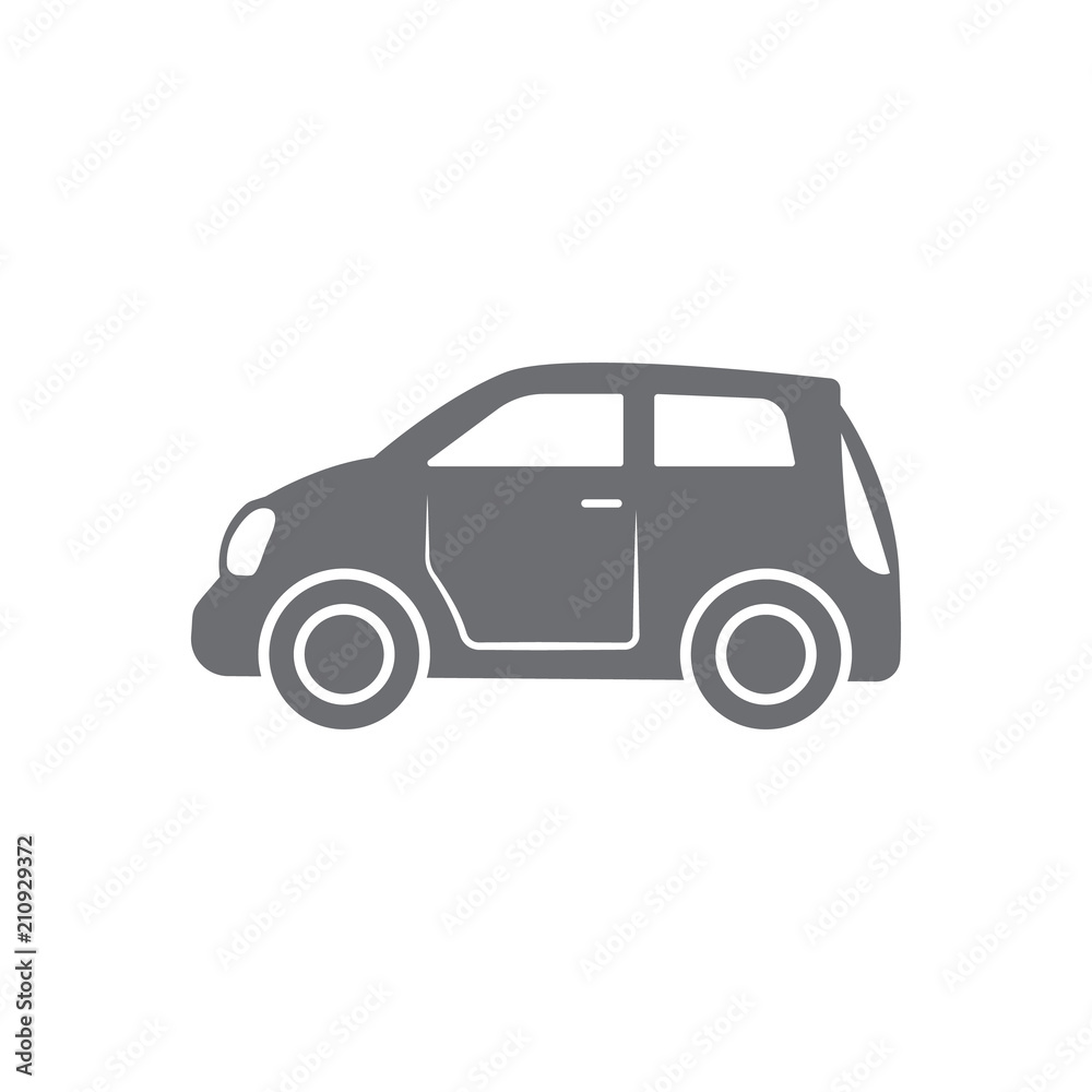 Mini car icon. Simple element illustration. Mini car symbol design from Transport collection set. Can be used for web and mobile