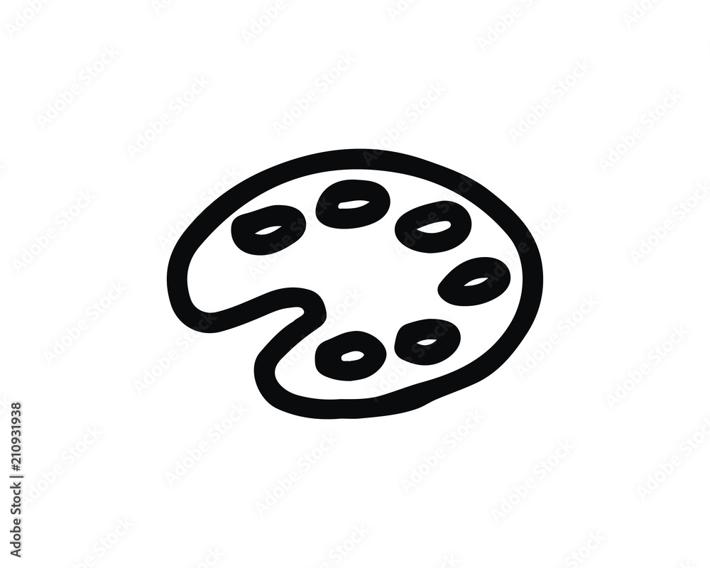 painting icon design illustration,hand drawn style design, designed for web and app painting icon design illustration,hand drawn style design, designed for web and app