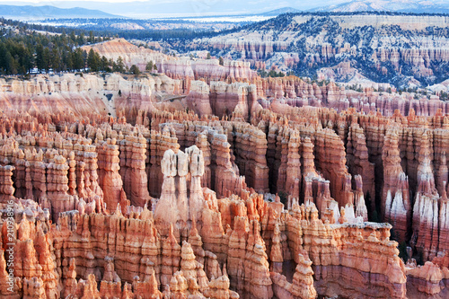 View of Bryce Canyon National Park in Utah