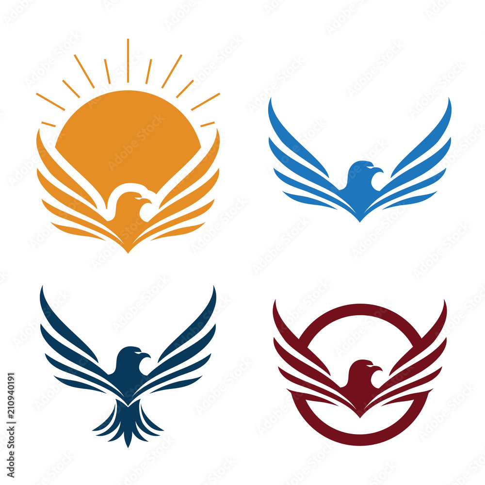 Eagle Logo Template Design Vector