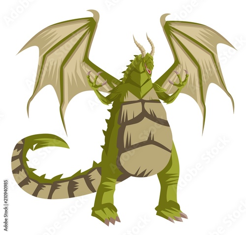 giant dragon monster