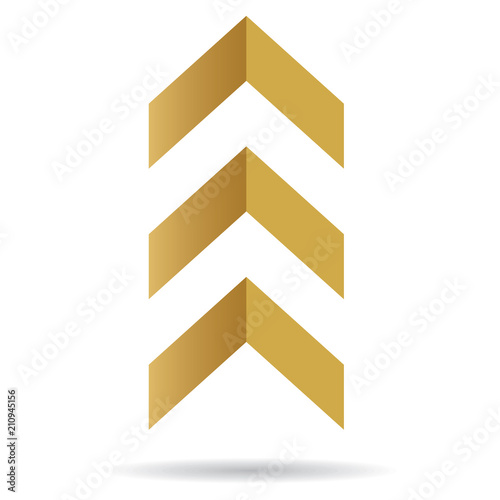 popular abstract zig zag gold chevron stack grunge pattern background