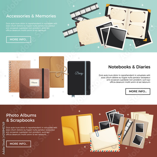 Accessories And Memories Horizontal Banners