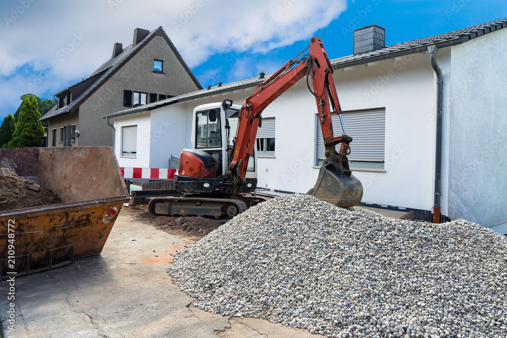 Obraz premium Bagger