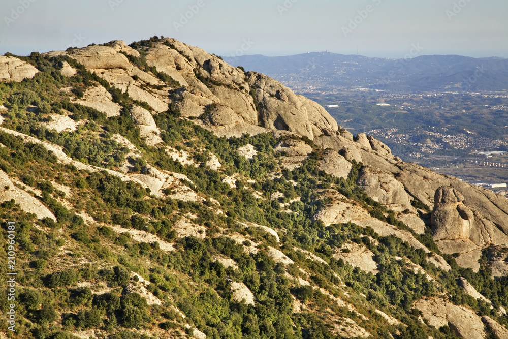 Montserrat mountain near Barcelona. Spain Montserrat mountain near Barcelona. Spain