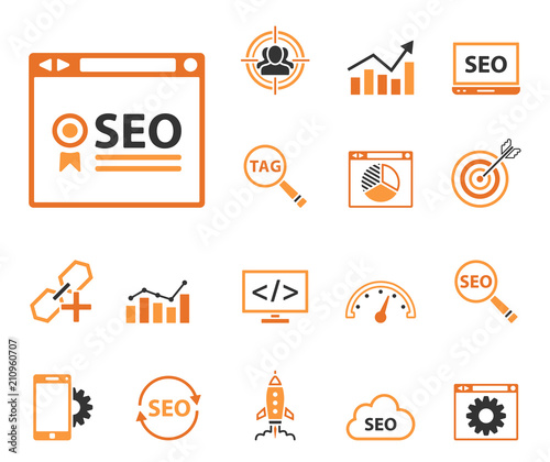 SEO Website - Iconset