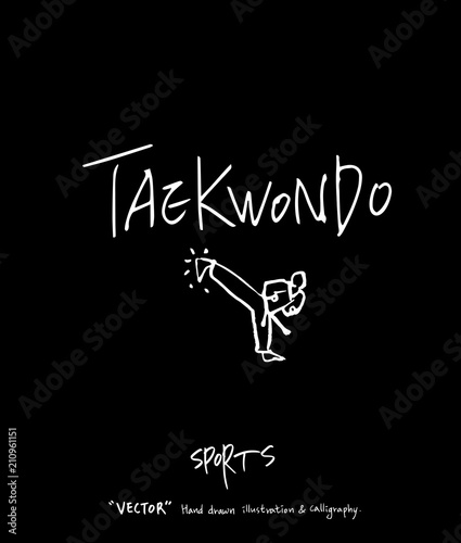 스포츠 포스터 / 손으로 그린 스포츠 그림