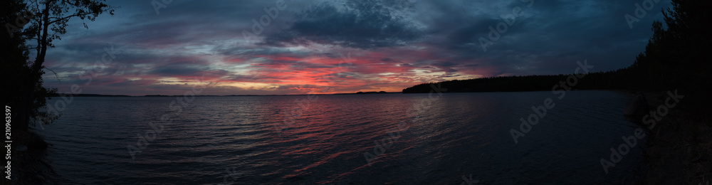 Panorama sunset 004