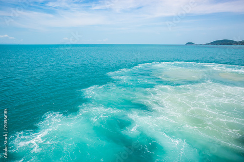 View on the ferry to Koh Samui. © wandee007