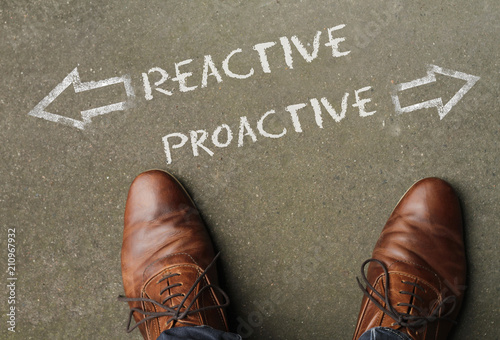 Time to decide: Reactive or Proactive? photo