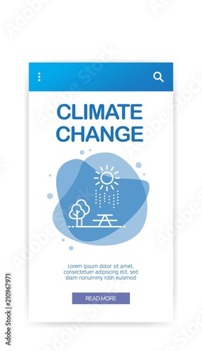 CLIMATE CHANGE INFOGRAPHIC