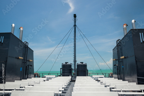 View on the ferry to Koh Samui. photo