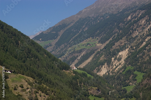 Blick ins Schnalstal in Südtirol © Eberhard