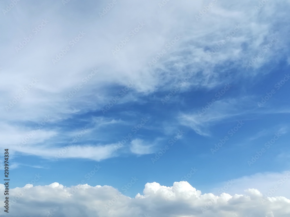 Fototapeta premium Beautiful sky in the morning 