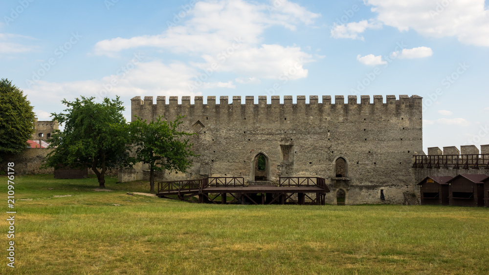 Castle in Szydlow, Swietokrzyskie, Poland