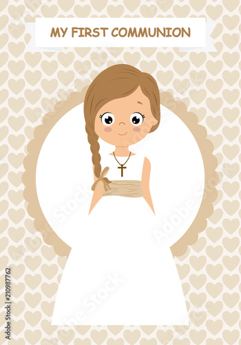 my first communion girl