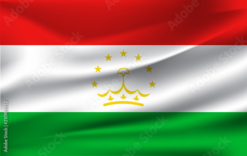  Tajikistan flag, Tajikistan flag illustration, Tajikistan flag picture, Tajikistan flag image,