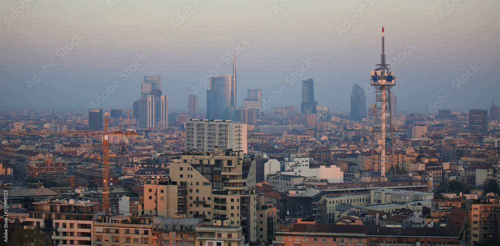 Obraz premium Grattacieli a Milano