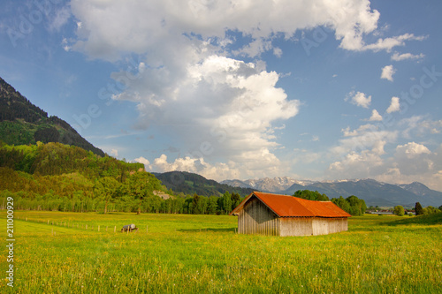 Allgäu - Stadel - Hütte - Burgberg - Agathazell